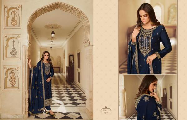 Zisa Sanam Embroidery Festive Wear Salwar Suits Collection